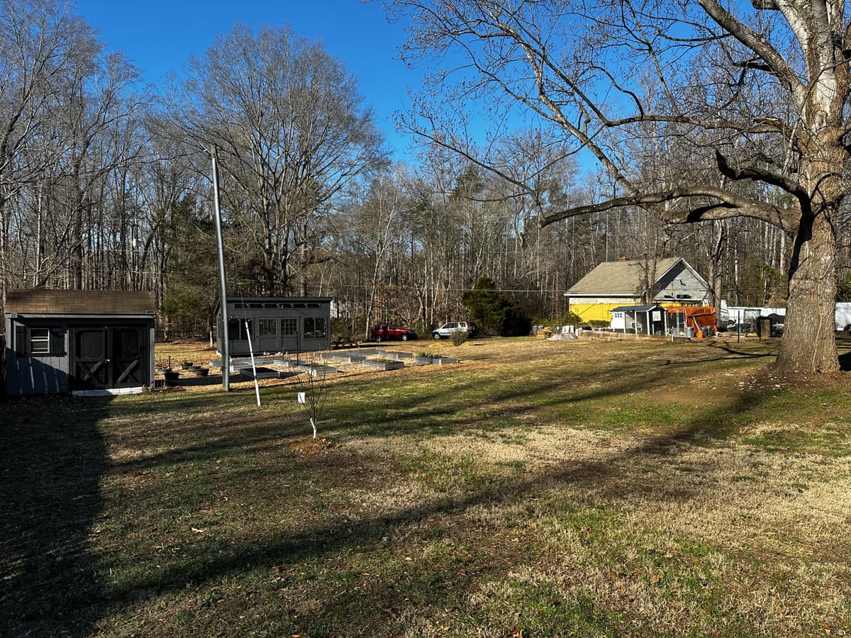 View of our homestead